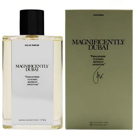 zara perfume magnificently dubai dupe|magnificently dubai by zara.